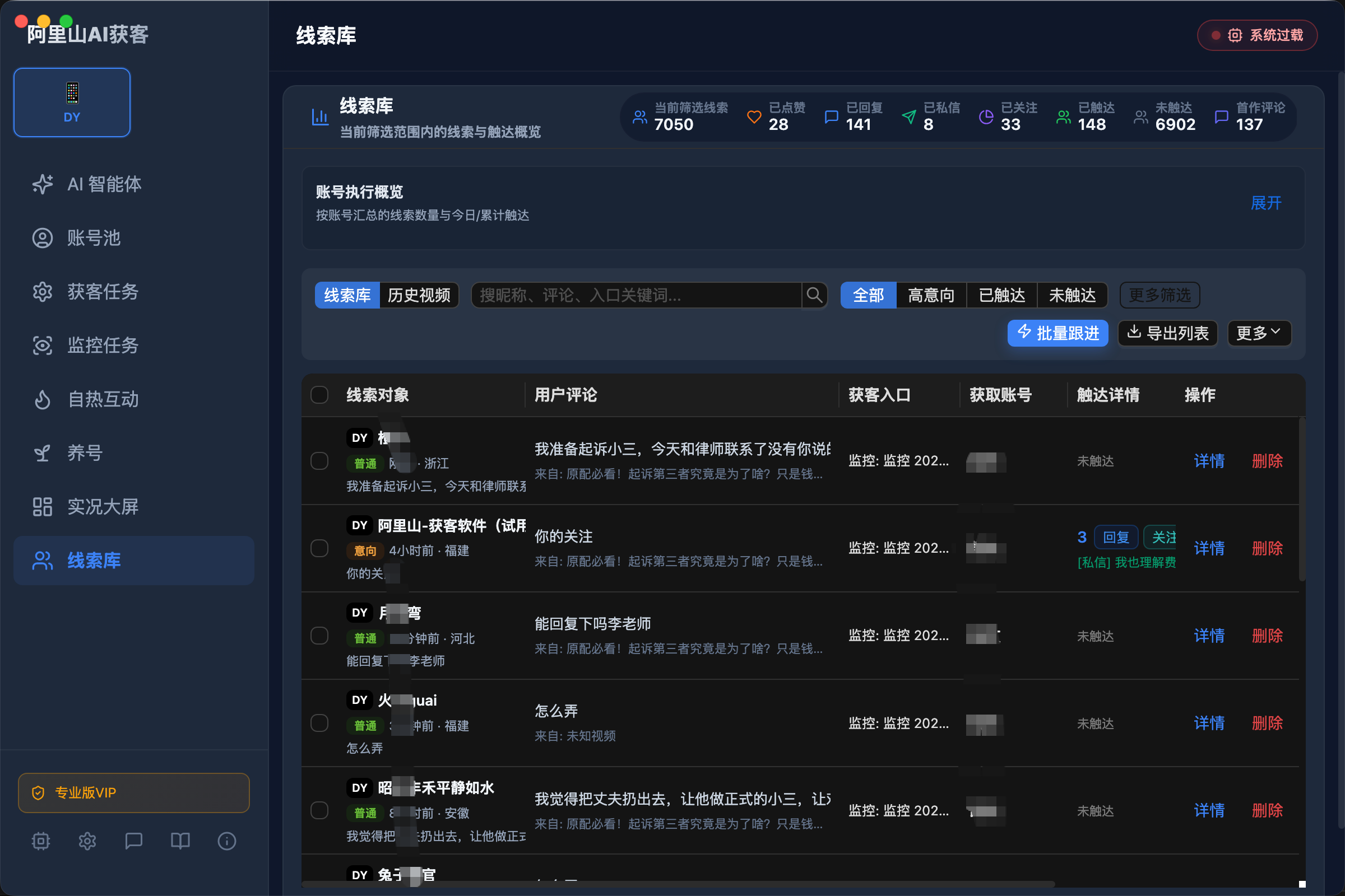 多维线索概览
